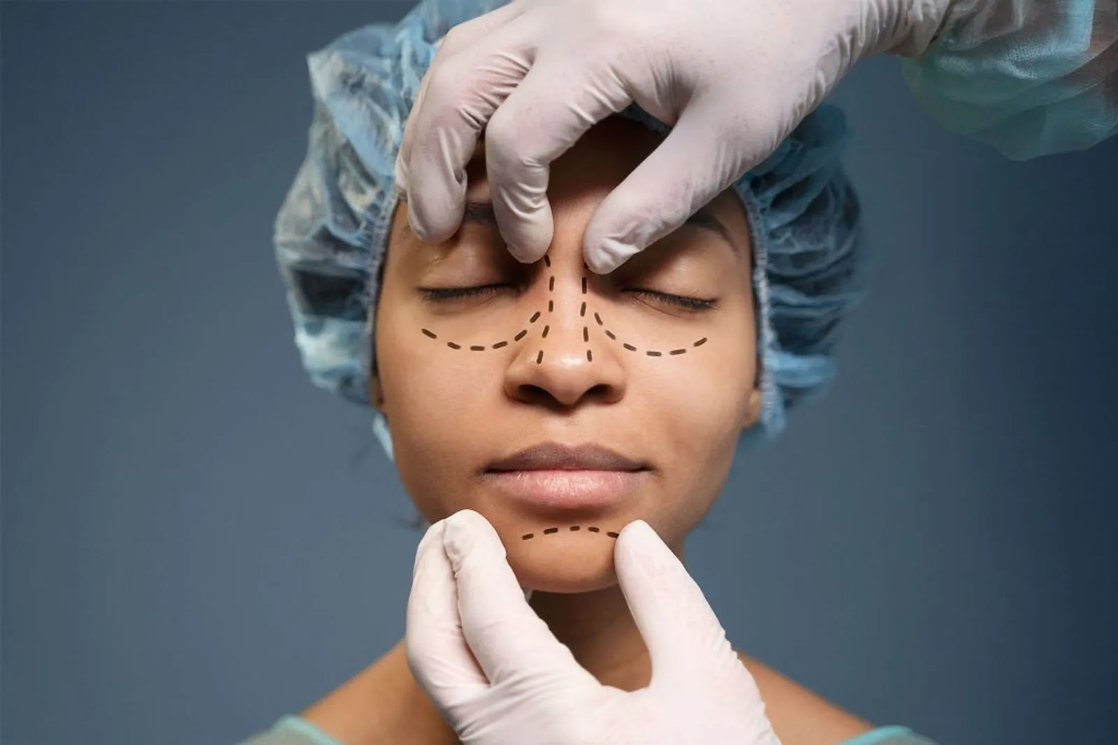 Facial plastic surgery — rhinoplasty, facelift, eyelid surgery