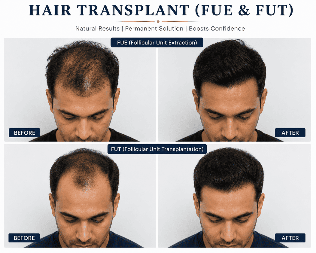 Hair Transplant (FUE & FUT)