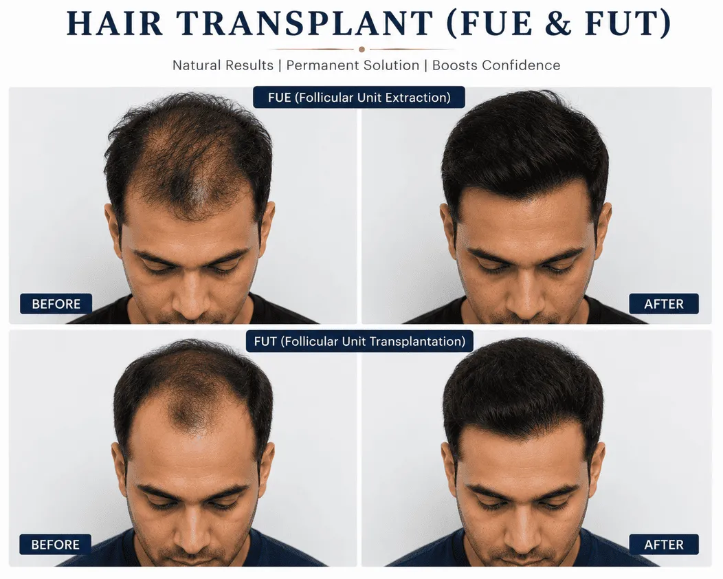 Hair Transplant (FUE & FUT)